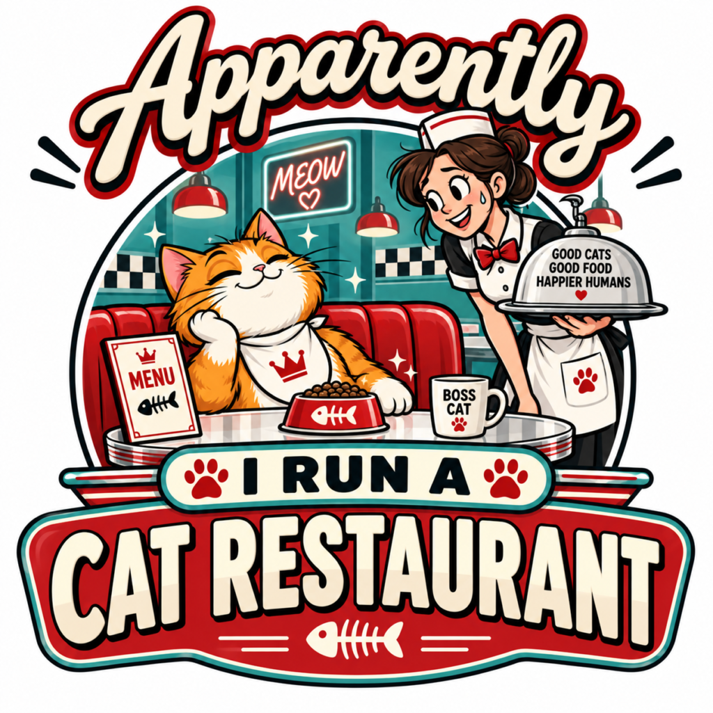 Apparently I Run a cat restaurant